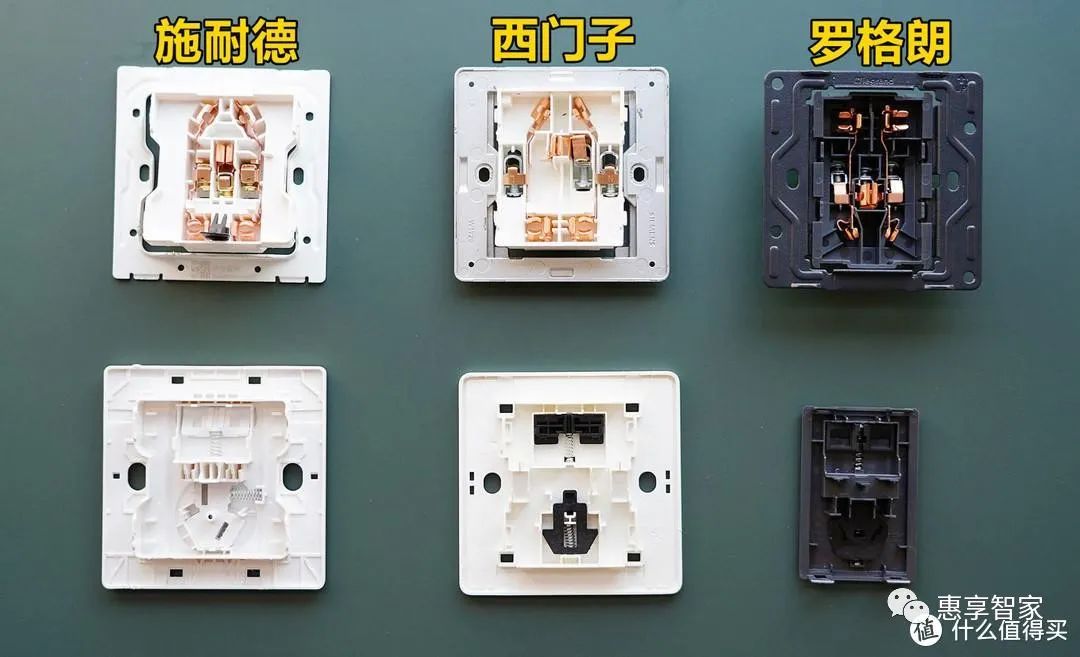 智能家居插座开关选购指南：西门子、施耐德、罗格朗高端型号对比评测